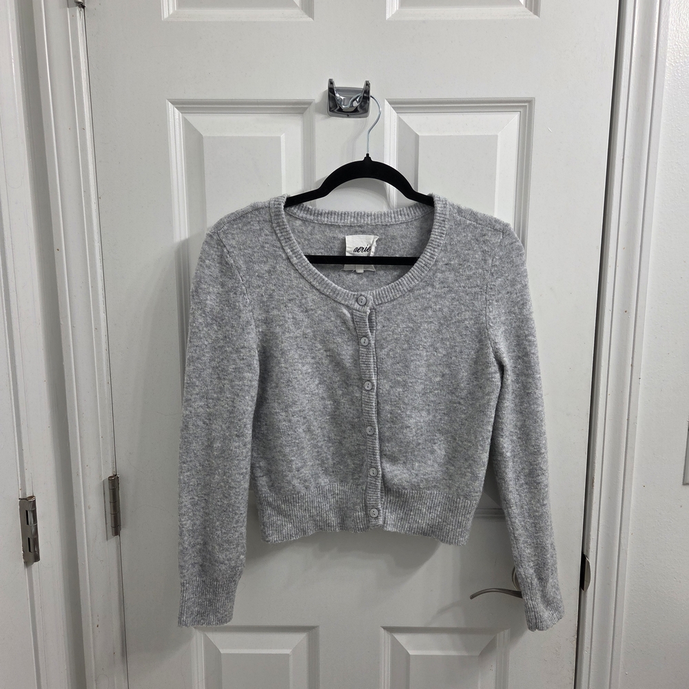 Aerie Heather Gray Women's Cardigan